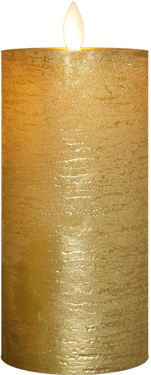 Stompkaars-USB wax 15x7,5 cm goud Anna's Collection