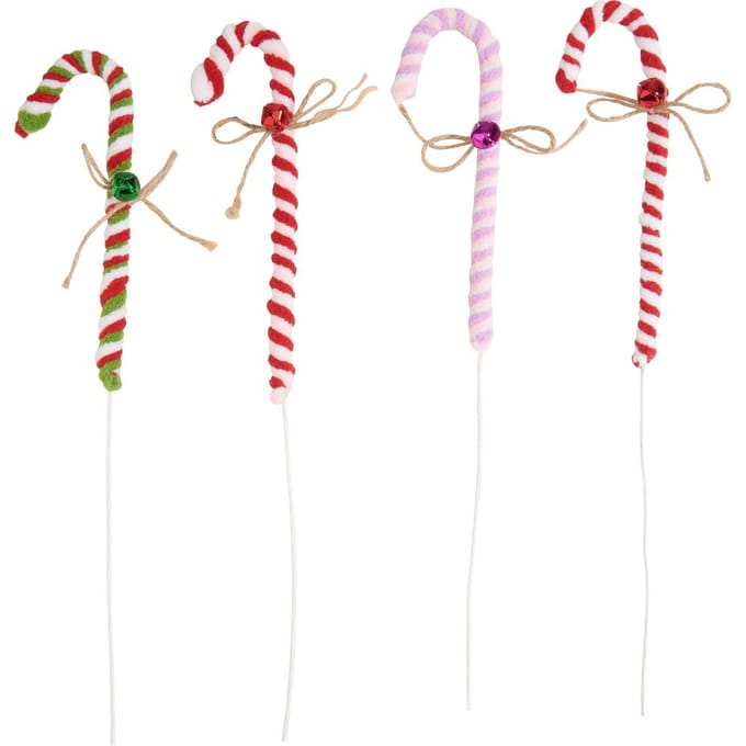 VBS Chenille zuurstokken, set van 4