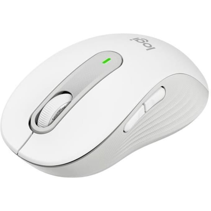 Logitech Signature M650 Muis Radiografisch, Bluetooth Optisch Wit 5 Toetsen 4000 dpi