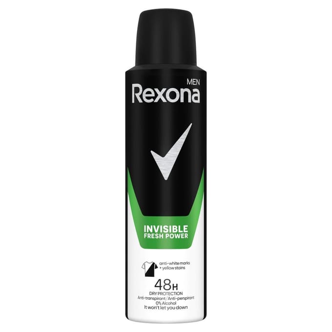 Rexona Men - Onzichtbare Frisheid Antiperspirant Spray - 48 Uur Bescherming - Technologie MotionSense™
