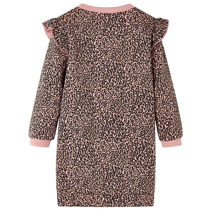 vidaXL - Kinderjurk - 104 - middelroze