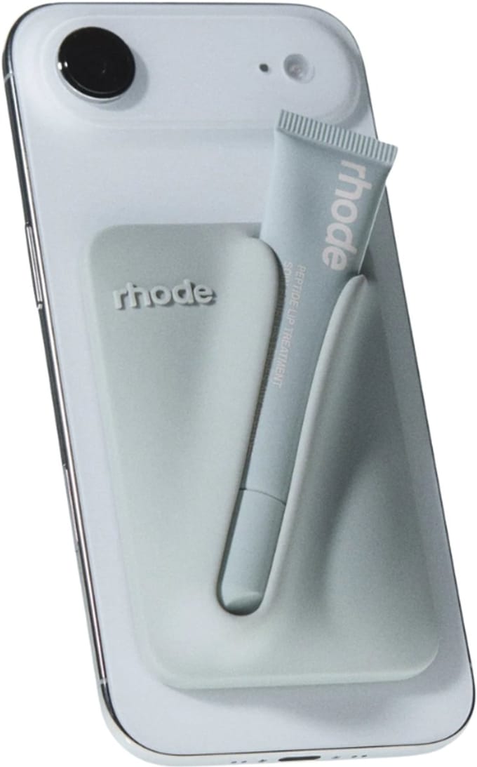 Rhode - snap-on lip case - Magsafe - Lip Holder - Grijs - birthday collection