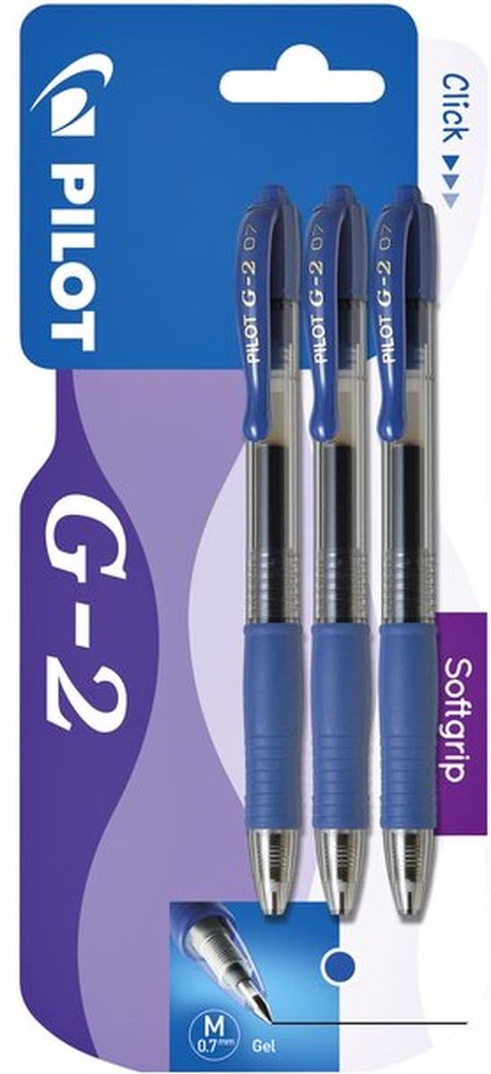 PILOT GELPEN G-2 BLAUW BLIS 3