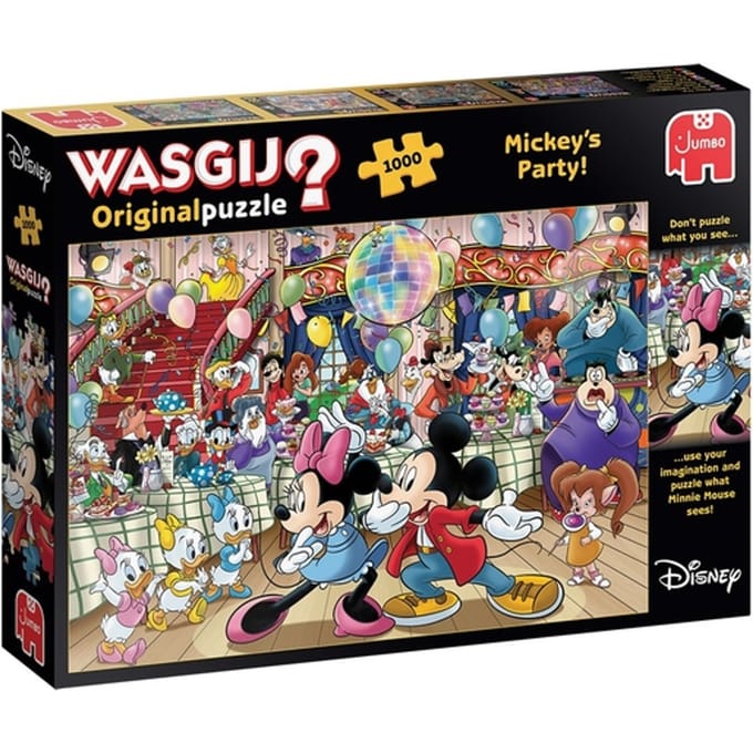 Wasgij Original - Disney - Mickey's Feestje! - 1000 stukjes - Legpuzzel - Puzzel