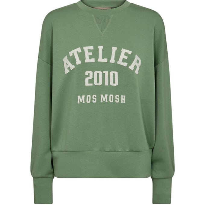 relaxed fit sweatshirt van viscosemix model 'Nima'