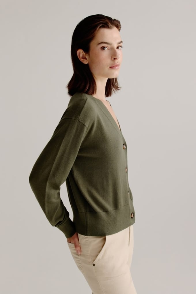 Josephine & Co August Cardigan Pesto Taglia: M | Cardigan Outlet | Donna
