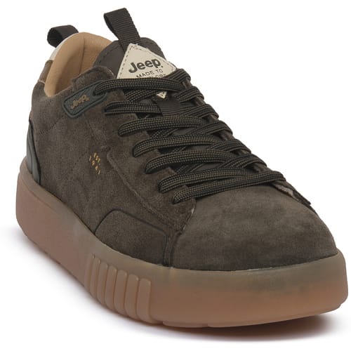 Lage Sneakers Jeep 282 ROCKS SUEDE FOREST GREEN