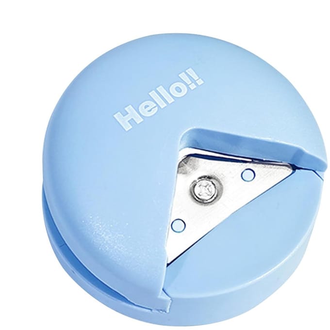 Hoeksnijder Papier - Rondafwerker Kaarten - Handwerk Projecten - Ergonomisch Ontwerp - 4 mm Radius