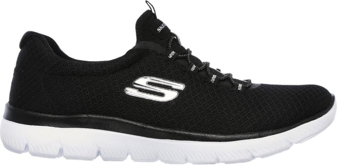 Skechers Summits dames sneakers - Zwart - Maat 41
