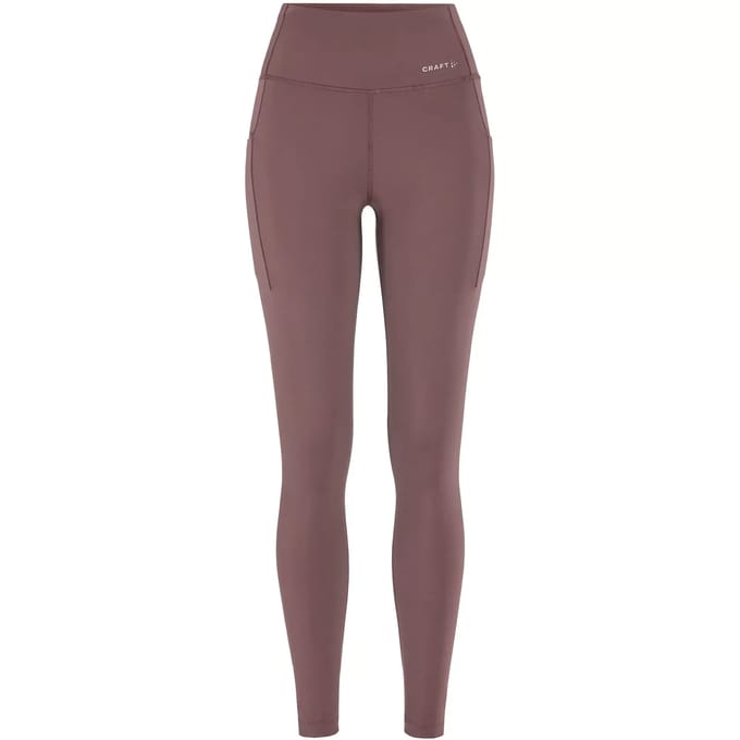 CRAFT ESSENCE TIGHTS 3 W Dames Sportlegging - FLINT