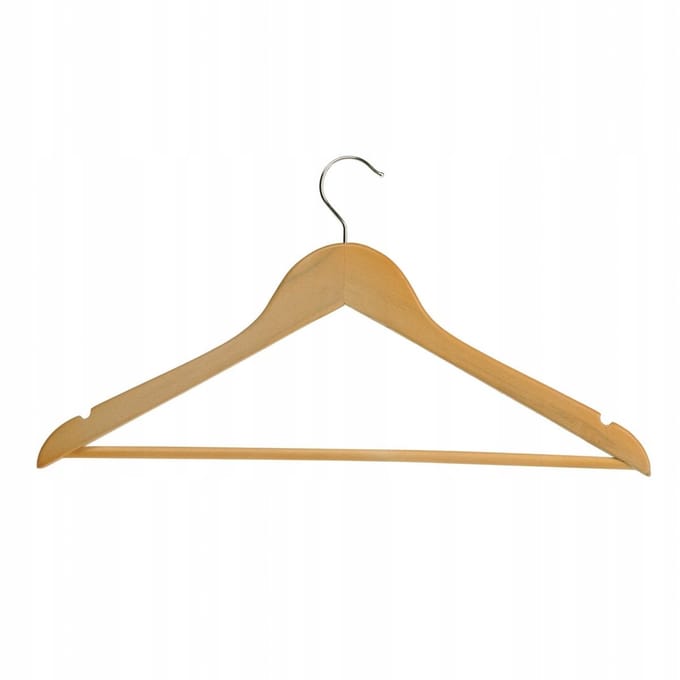 Galicja Serie - Houten Kledinghanger - Metaal - 44,5 cm - 22,5 cm - 1,3 cm
