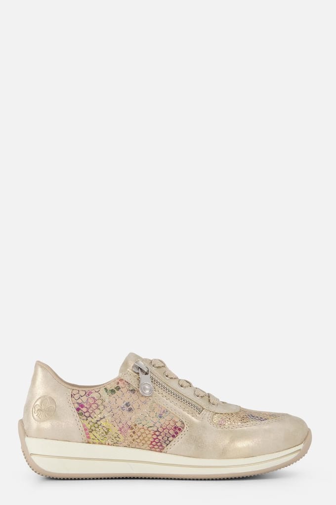 Rieker Sneakers beige Synthetisch - Maat 38