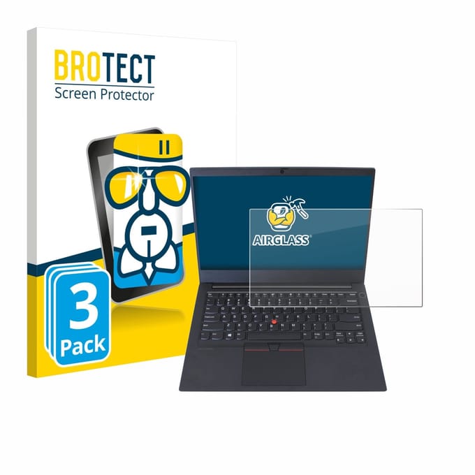 Screenprotector 3 Stuks voor Lenovo ThinkPad E14 Gen 1 Beschermglas transparant