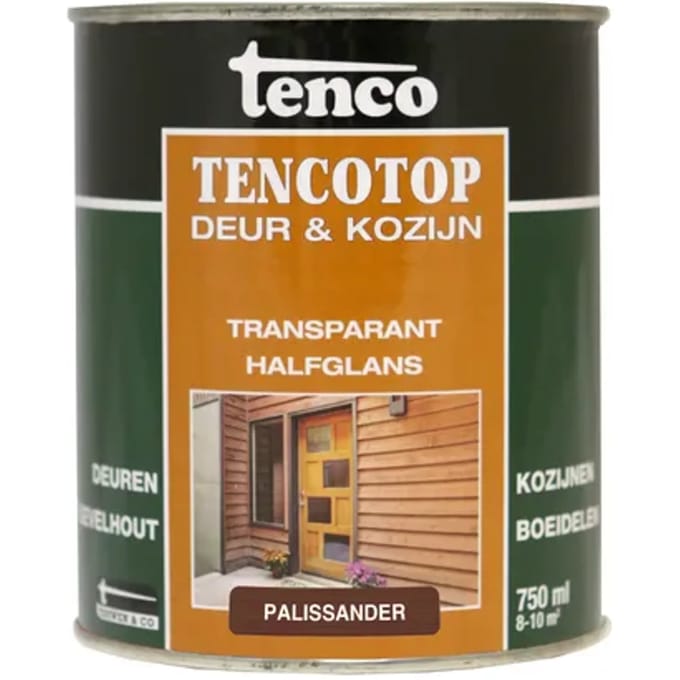 Tenco Tencotop Houtveredeling Transparant Halfglans Palissander 0,75l