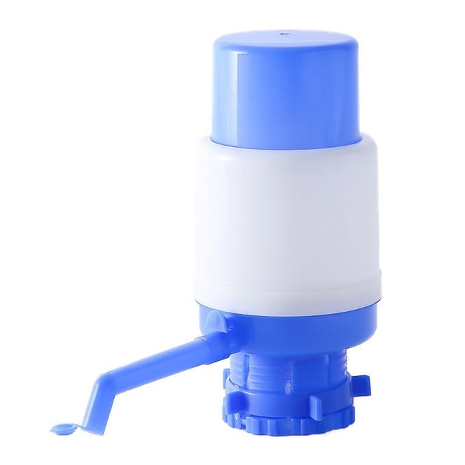 Pompe à eau manuelle seau pur pompe à eau manuelle pompe à eau équipement de pression d'eau domestique bleu