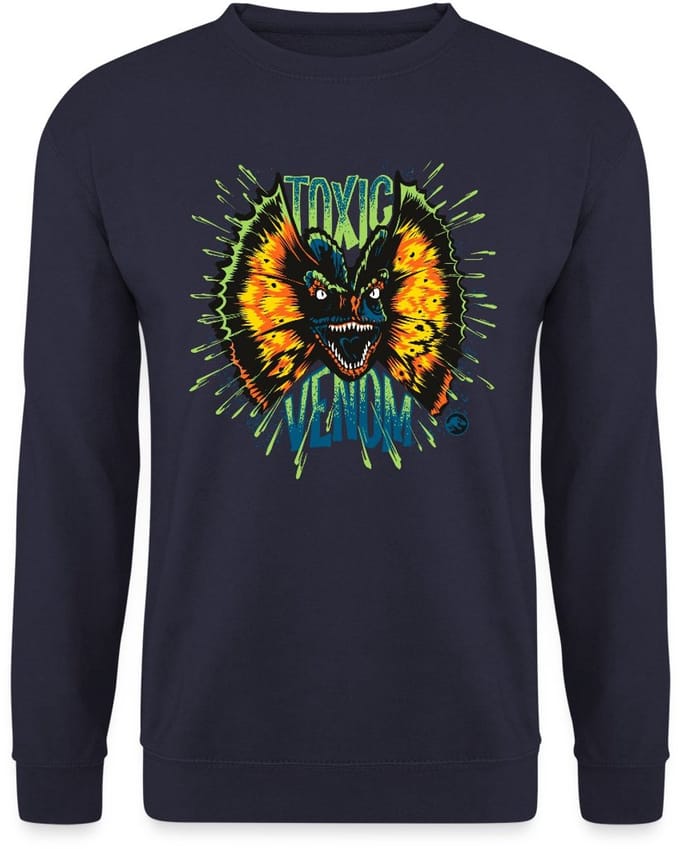 Jurassic World Dilophosaurus Toxic Sweater Heren