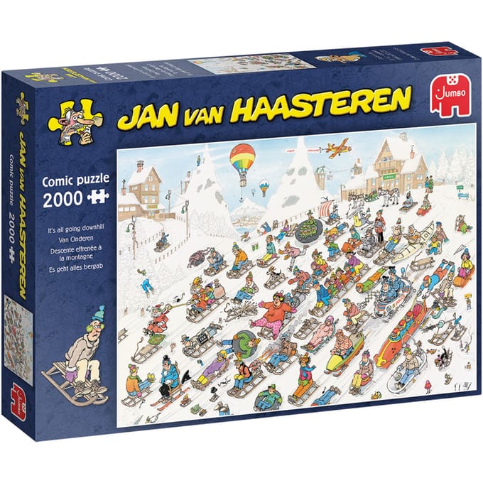 Jumbo Jan van Haasteren Van Onderen 2000 stukjes Volwassenen puzzels