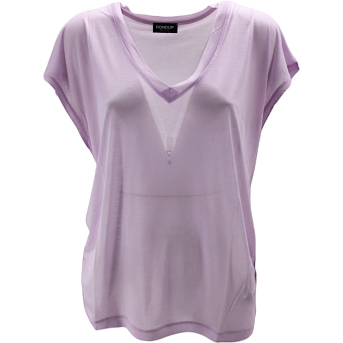 Dondup T-shirt en Polo Rosa