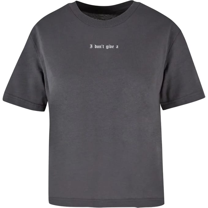 Dames-T-shirt Miss Tee I Don't Give A F