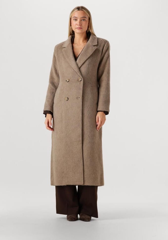 Notre-V Nv-gisella Jassen Dames - Winterjas - Zand - Maat S