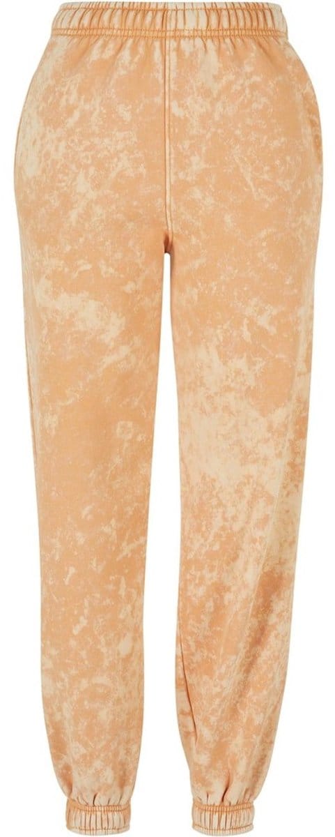 Urban Classics - Towel Washed Dames joggingbroek - 3XL - Oranje