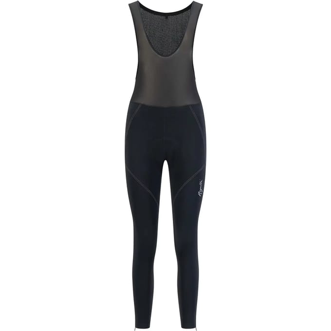 Rogelli Liona Dames Lange Fietsbroek - Zeem - Bretels - Zwart