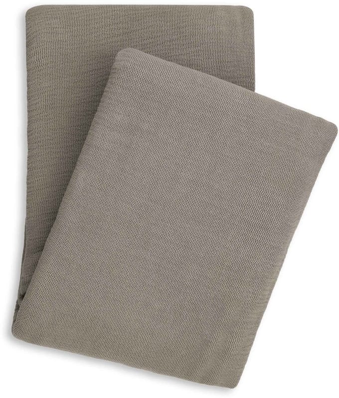 Yellow ICA Plaid - 100% Katoen - 140x200 cm - Taupe