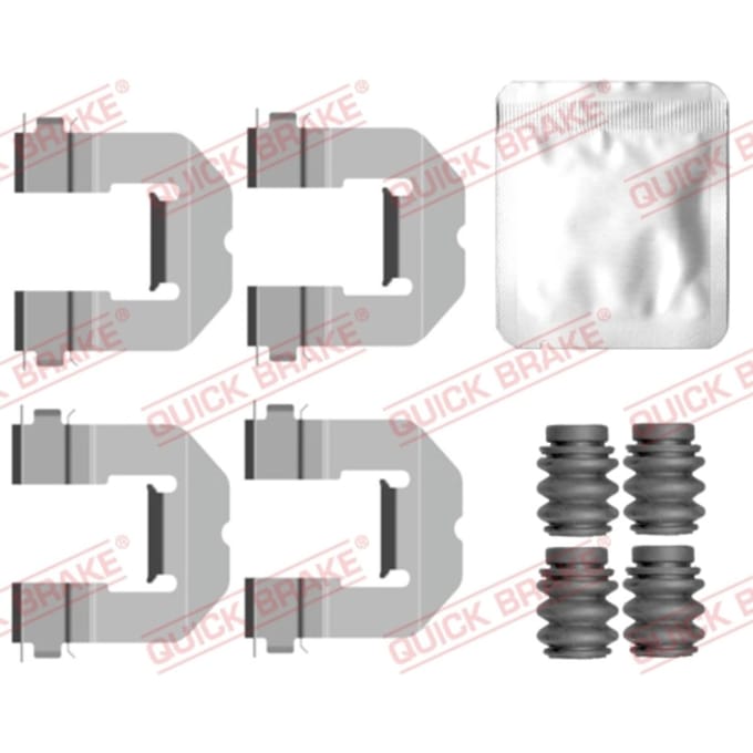Toebehorenset, schijfremblok QUICK BRAKE 109-0162