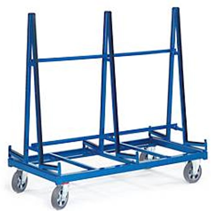 Platenwagen met tweezijdig laadvlak, 1380 x 880 mm