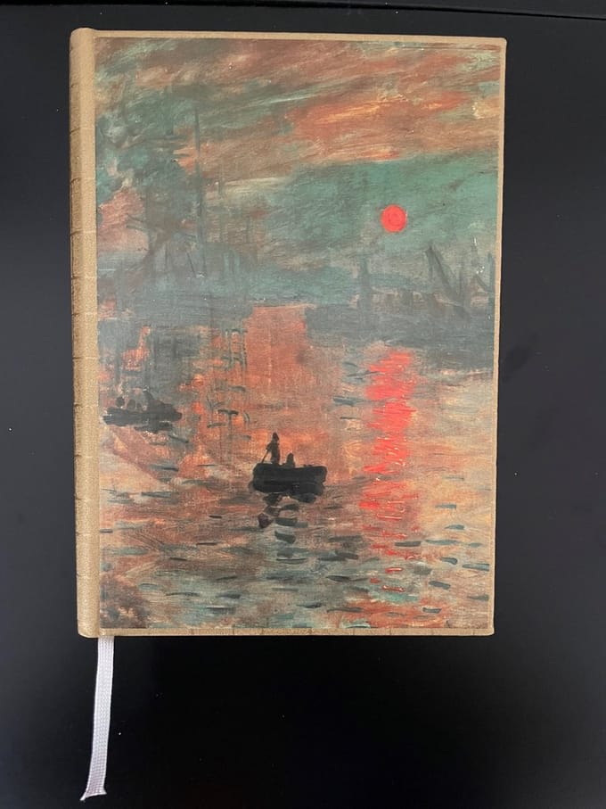 Hardcover Notitieboek 'Zonsopgang' Claude Monet