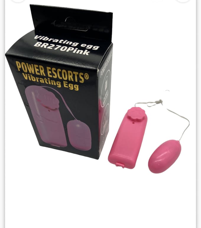 BR270 Pink – Power Escorts Vibrerend Eitje Met Afstandsbediening