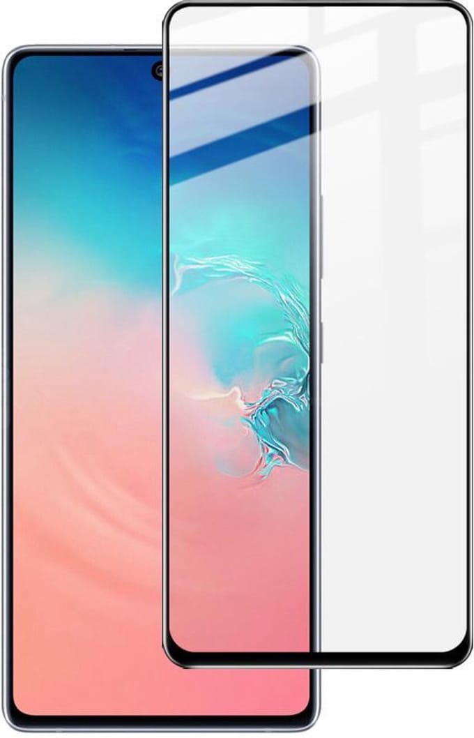 LuxeBass Screenprotector geschikt voor Samsung Galaxy S10 Lite (2020) - glas scherm - bescherming