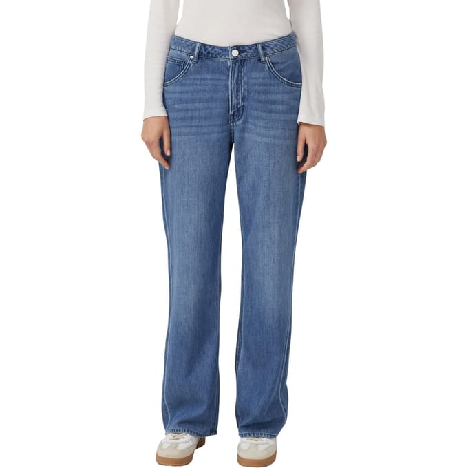 s.Oliver - female - Vriend Beth / Relaxed Fit / Halfhoog / Rechte pijp