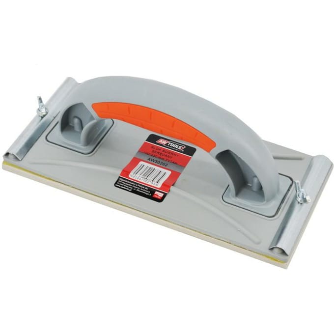 AWTOOLS Schuurblok 100x230mm met Vlinderbouten - Professioneel