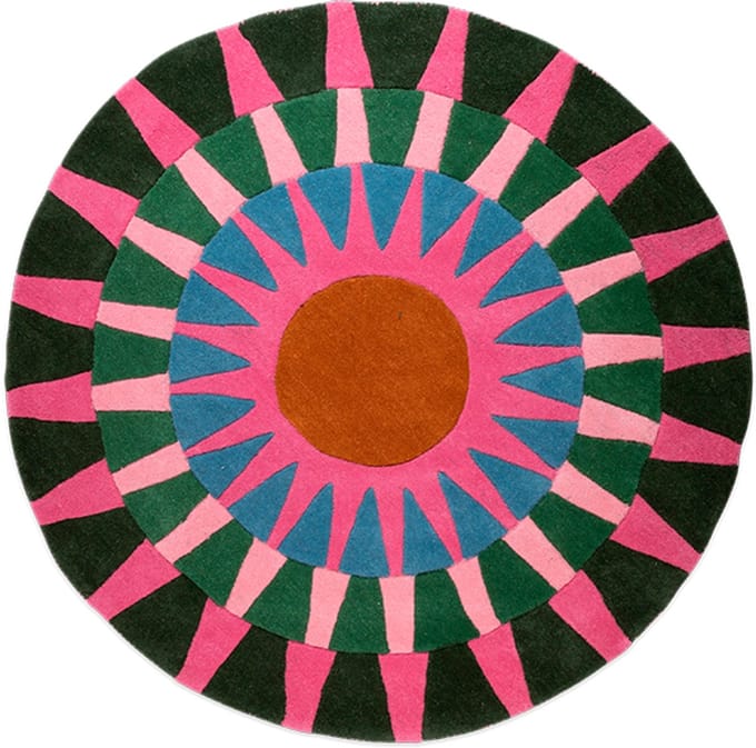Kitsch Kitchen vloerkleed Soleil M multi 140 cm