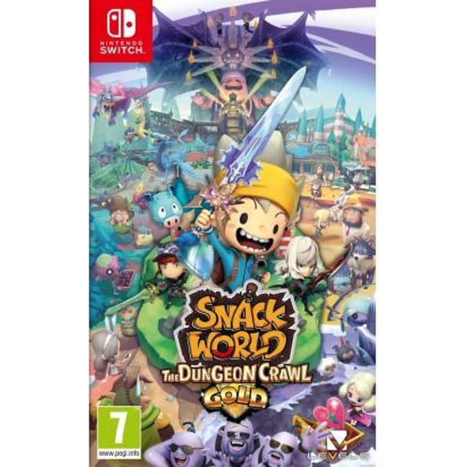 Nintendo Switch Switch Snack World The Dungeon Crawl Gold Games