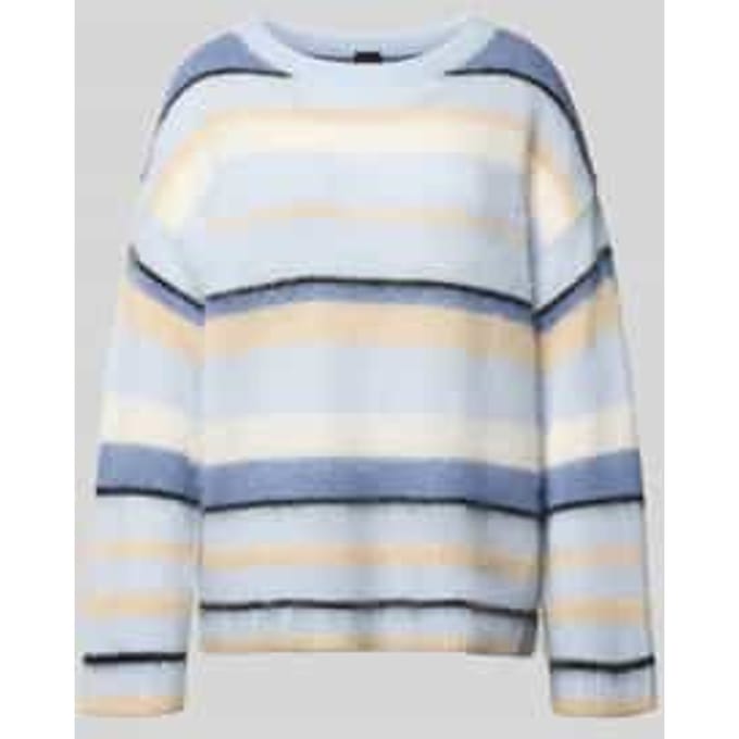 Oversized gebreide pullover met mix van wol en alpaca model 'C_FOSSET'