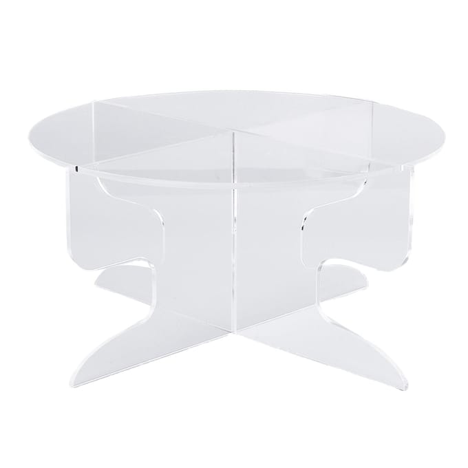 Drankdispenser Stand Multifunctionele Acryl Drankdispenser Stand voor Taarten Cupcakes Waterkan Plant white