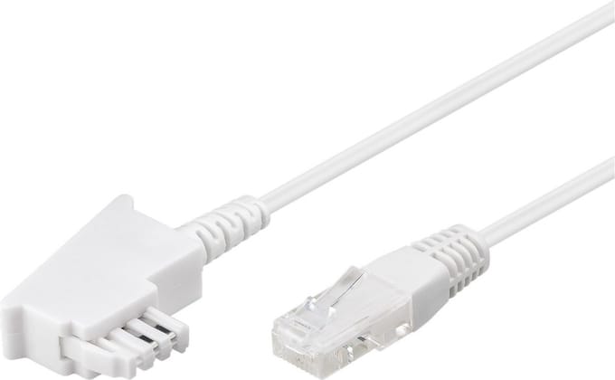 Goobay 60673 telefoonkabel 15 meter Wit