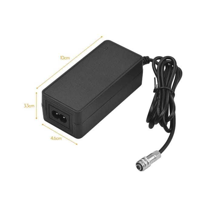 Camera AC-voedingsadapter Batterijlader Vervanging voor BMPCC 4K 6K 6KPro US Plug zwart
