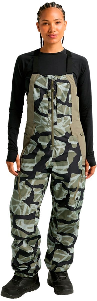 Burton Reserve 2l Bib Broek Groen S Vrouw