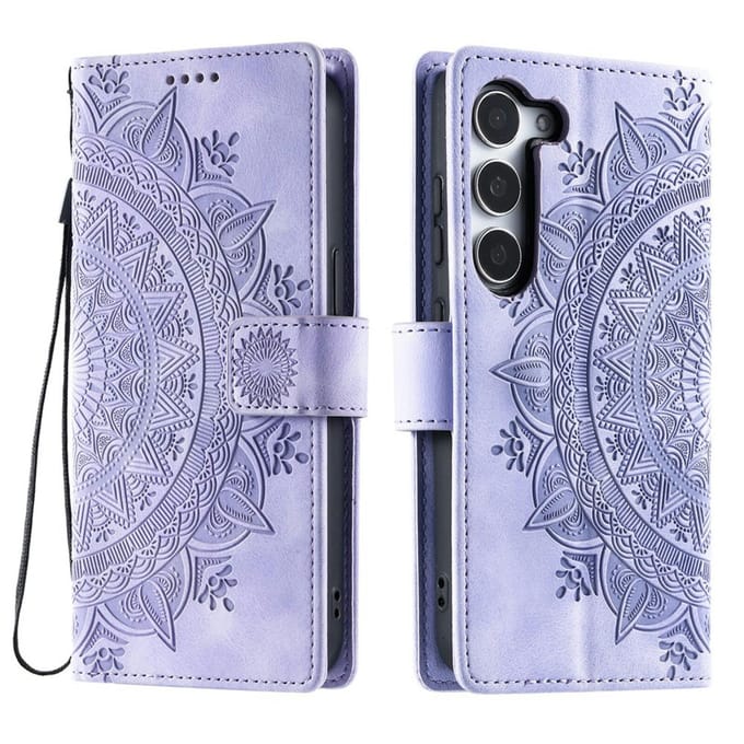 Comfycase Samsung Galaxy S26 Plus Mandala Bookcase Paars