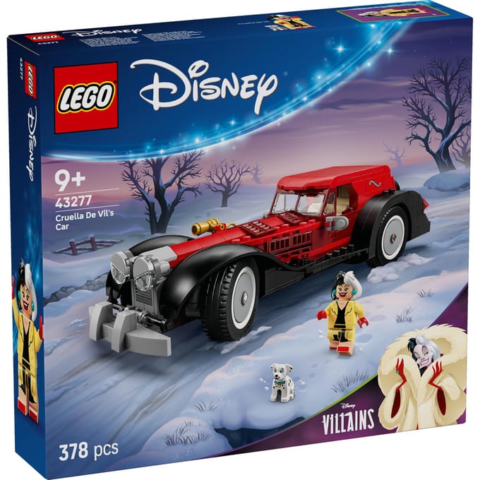 LEGO Disney 101 Dalmatiers Cruella de Vils auto - 43277