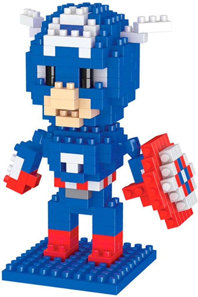 DW4Trading Miniblocks - Bouwset - 210 stuks - Compatibel met grote merken