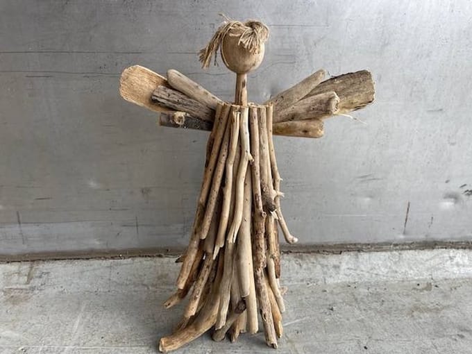 Angel dress H45cm.