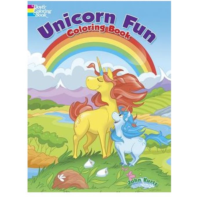 Unicorn Fun Coloring Book - John Kurtz
