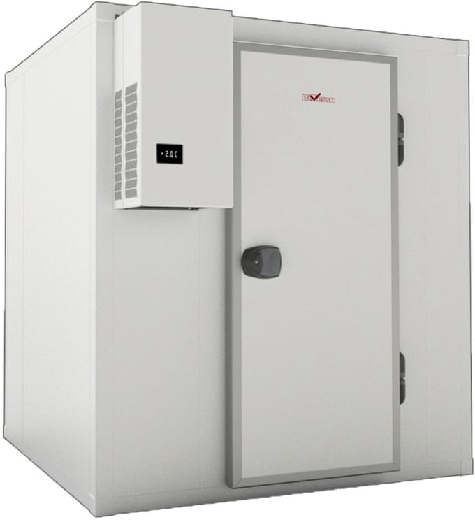 Diamond Koelcel met Motor - 8.37m³ - -2°C/+8°C - Isolatie 60mm - 230V - 2150x2150x2150mm