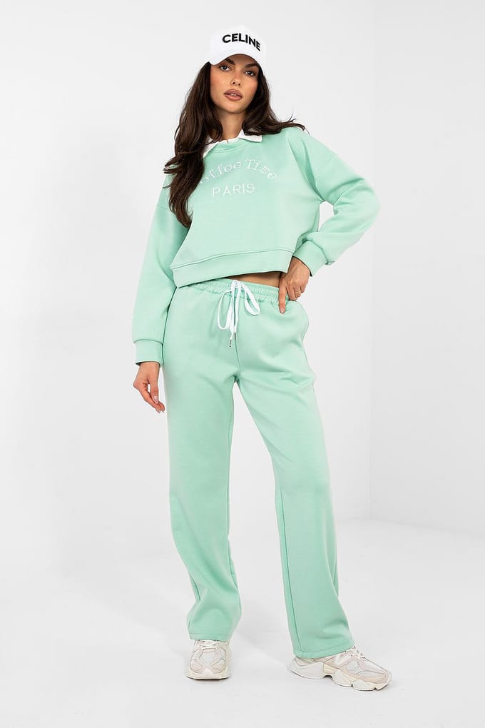 Lunara Lounge Set - Mint / One Size