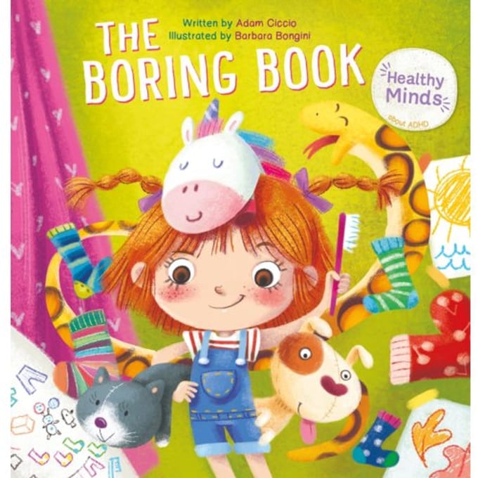 Healty Minds The Boring Book - Adam Ciccio