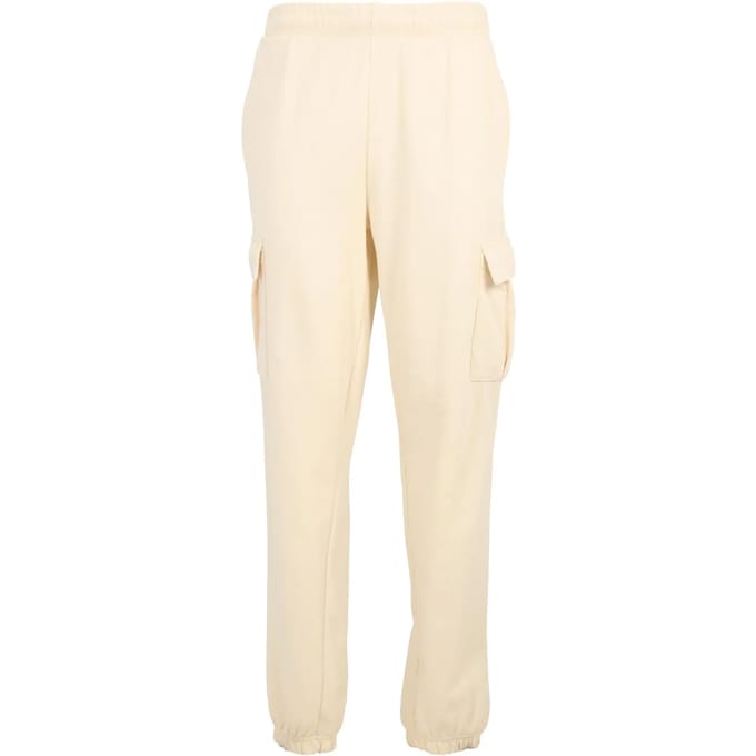 Urban Classics - Light Terry Wide Cargo Heren joggingbroek - M - Beige